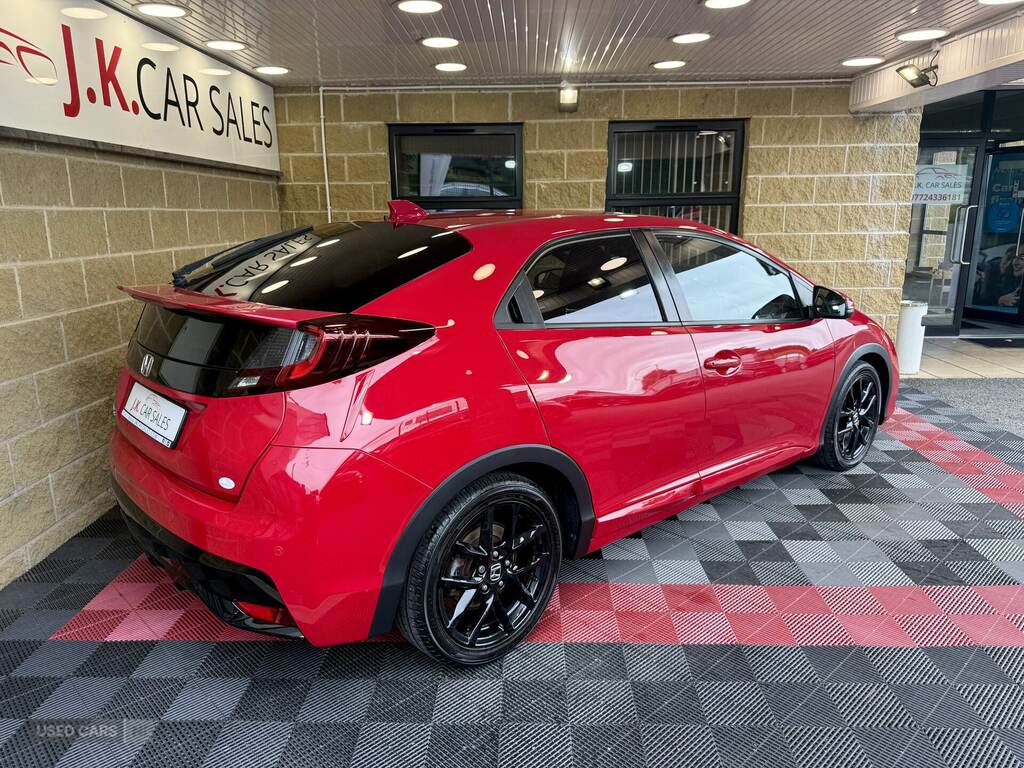 Honda Civic 1.6 I-dtec Sport MK16YLW Red #2