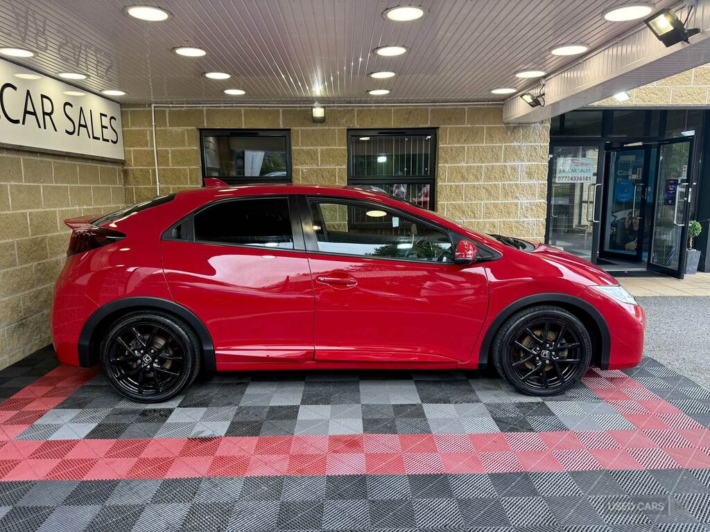 Honda Civic 1.6 I-dtec Sport MK16YLW Red #3