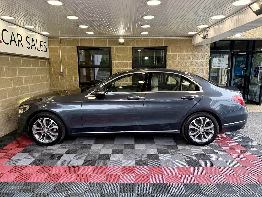 Mercedes-Benz C Class C220 Bluetec Sport SC14HXX Grey #6