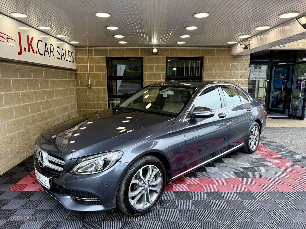 Mercedes-Benz C Class C220 Bluetec Sport SC14HXX Grey #4