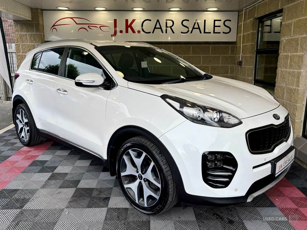 Kia Sportage 1.7 Crdi Isg Gt-line Edition Dct White
