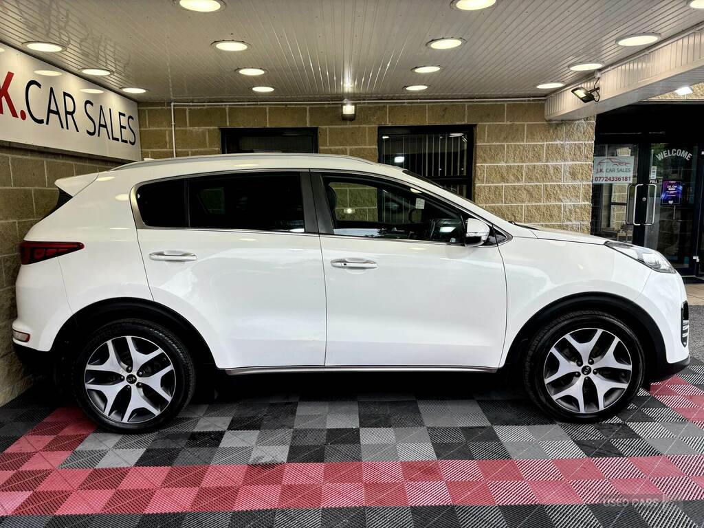 Kia Sportage 1.7 Crdi Isg Gt-line Edition Dct White #3