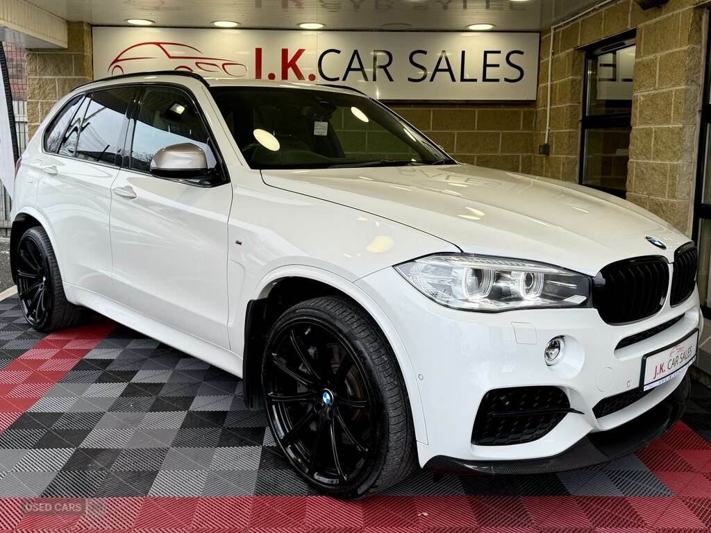 BMW X5 Xdrive M50d 7 Seat White
