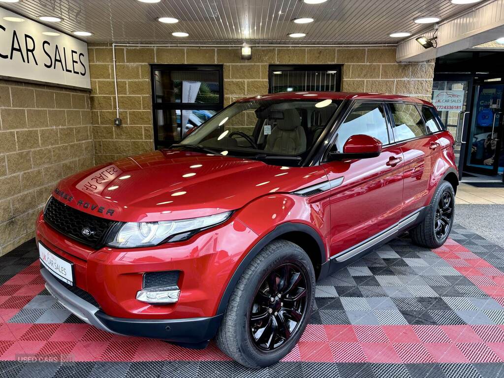 Land Rover Range Rover Evoque Sd4 Pure Tech Red #4
