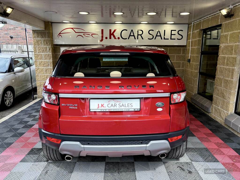 Land Rover Range Rover Evoque Sd4 Pure Tech Red #8