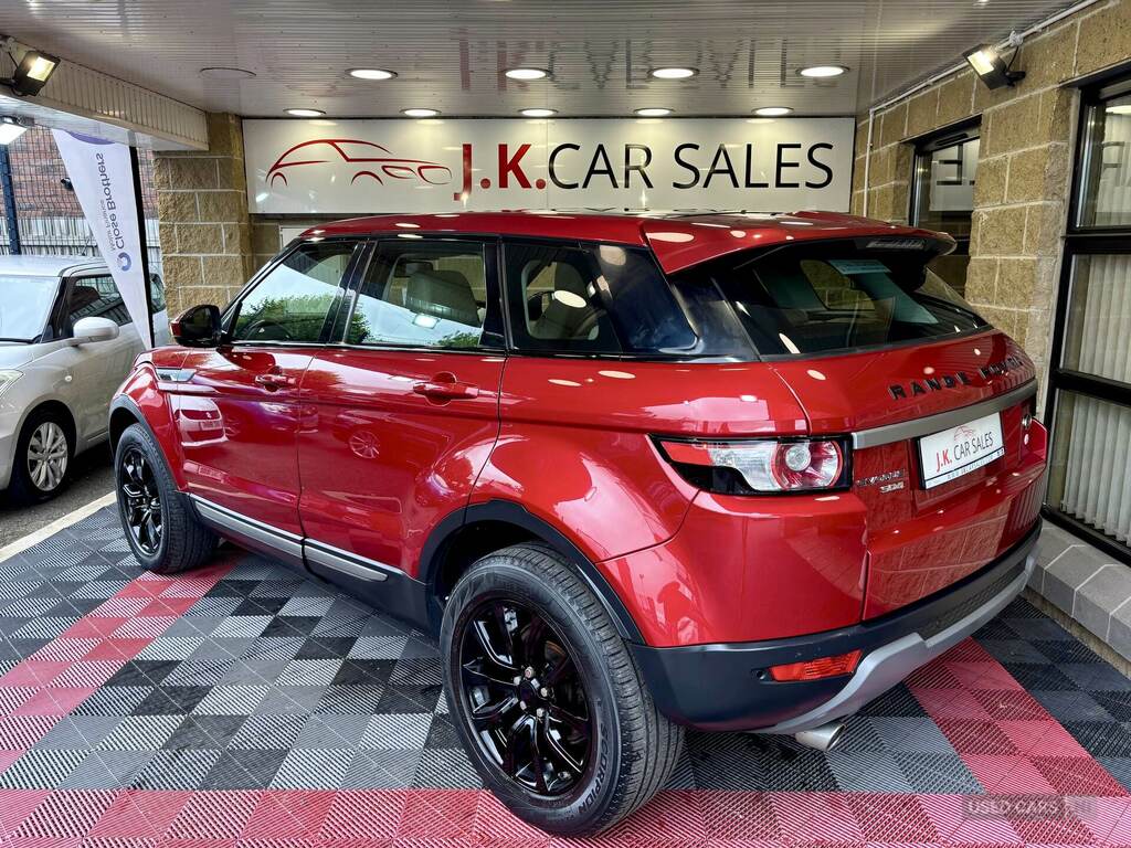 Land Rover Range Rover Evoque Sd4 Pure Tech Red #5