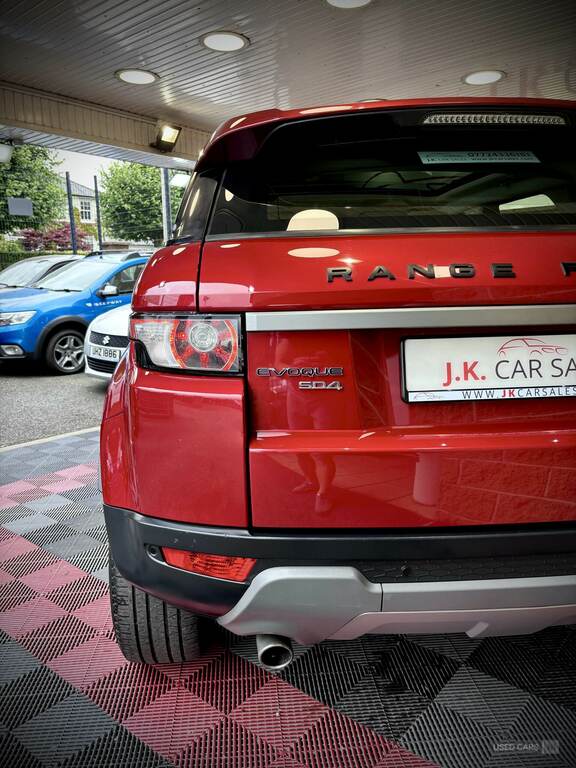Land Rover Range Rover Evoque Sd4 Pure Tech Red #10
