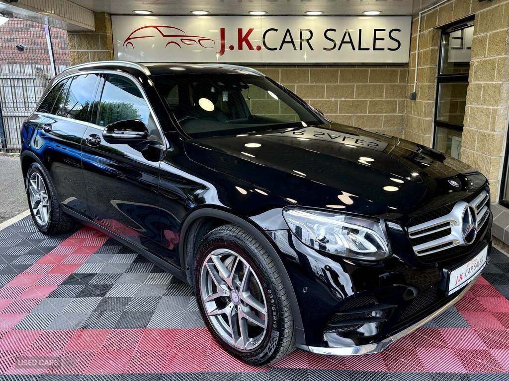 Mercedes-Benz GLC Class Glc 220D 4Matic Amg Line Premium 9G-tronic Black
