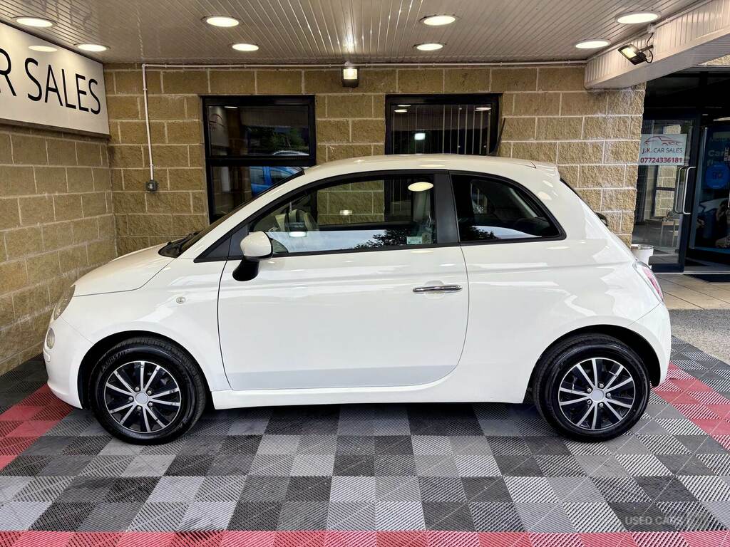 Fiat 500 1.2 Pop Dualogic Start Stop White #5