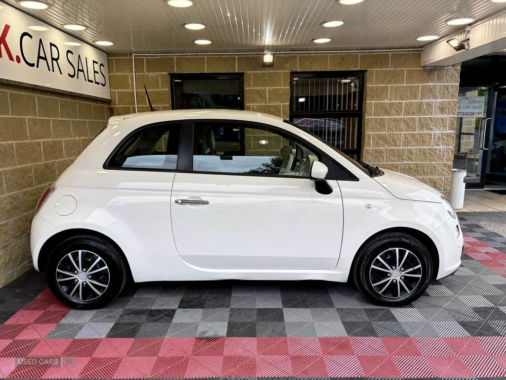 Fiat 500 1.2 Pop Dualogic Start Stop White #2