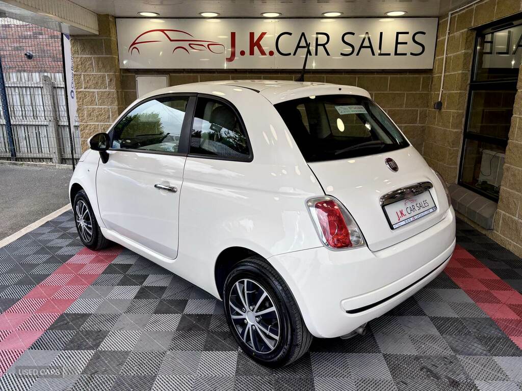 Fiat 500 1.2 Pop Dualogic Start Stop White #4
