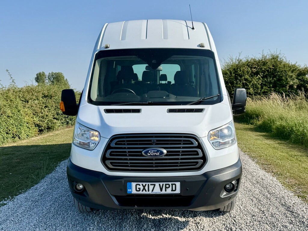 Ford Transit Custom 2.2 Tdci 460 Hdt Trend 17 Seater Minibus 2017 White #5