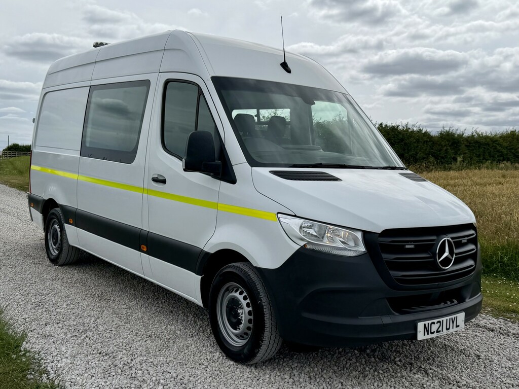 Mercedes-Benz Sprinter 2.0 315 Cdi Welfare Van With Toilet 2021 NC21UYL White #2
