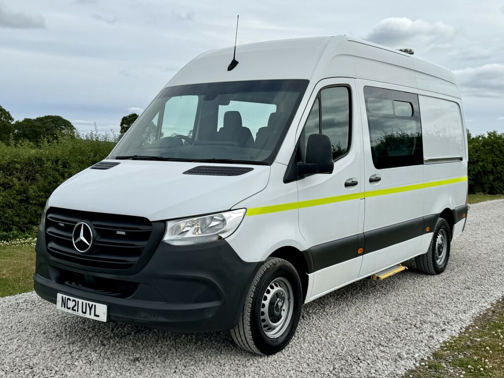 Mercedes-Benz Sprinter 2.0 315 Cdi Welfare Van With Toilet 2021 White