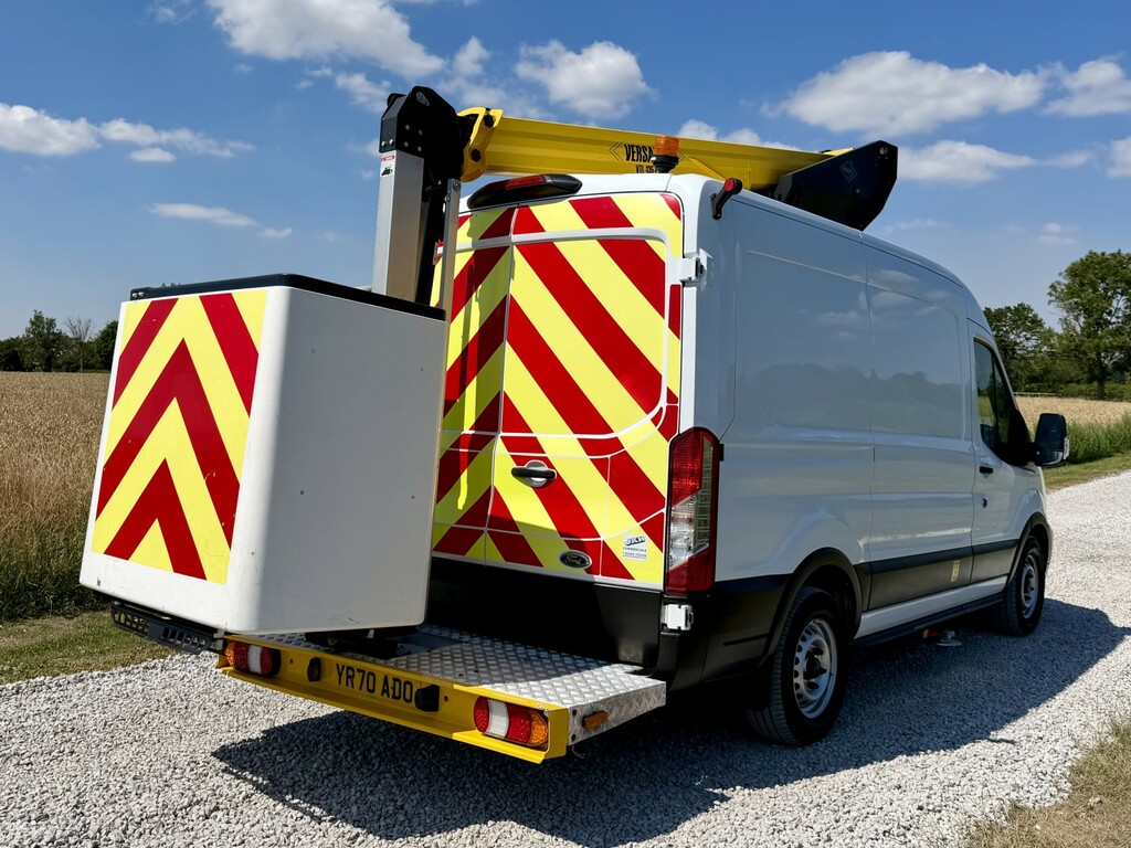 Ford Transit Custom 2.0 350 Versa Lift Vtl 135 Cherry Picker 2020 White #3