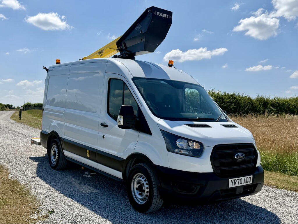 Ford Transit Custom 2.0 350 Versa Lift Vtl 135 Cherry Picker 2020 White #2