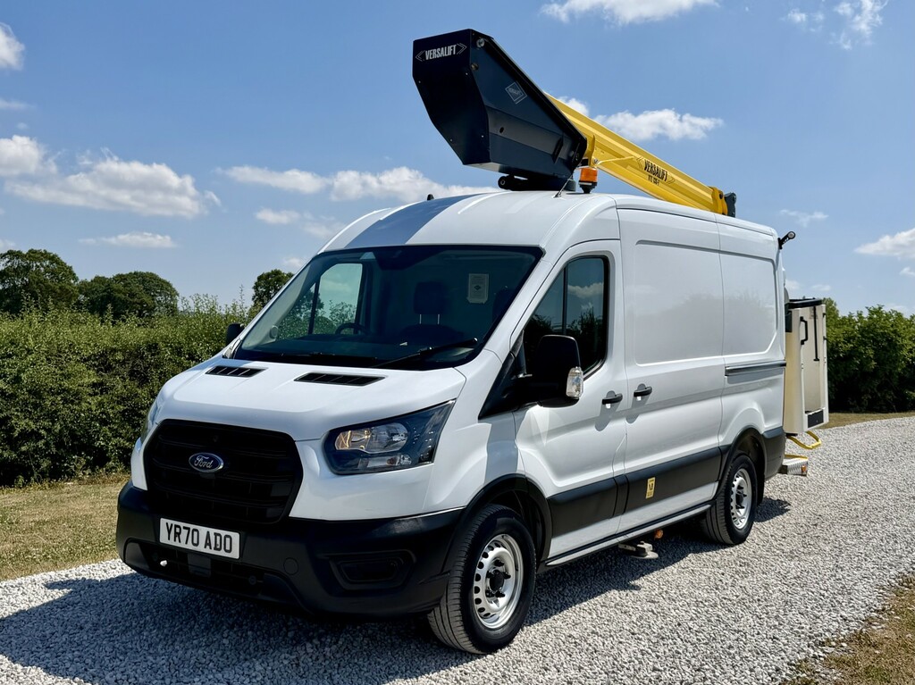 Ford Transit Custom 2.0 350 Versa Lift Vtl 135 Cherry Picker 2020 White