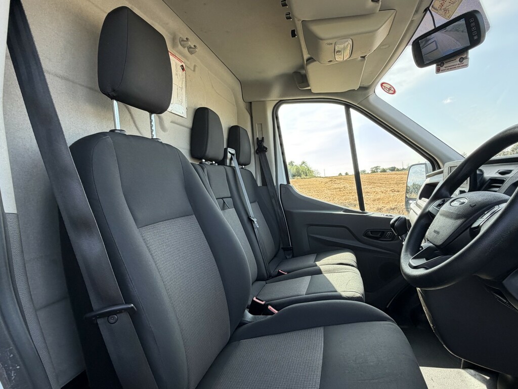 Ford Transit Custom 2.0 Transit Leader Van 350 L2 Vtl 135 Versa Lift C YS23GKF White #5