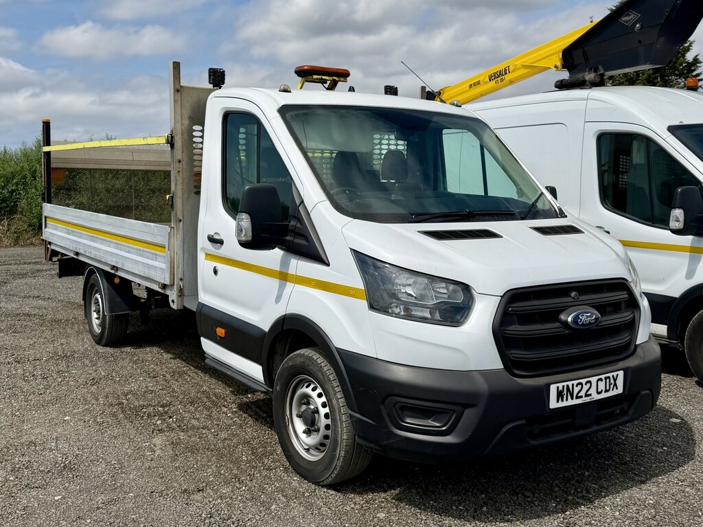 Ford Transit Custom 2.0 Transit Leader 350 L4 2.0L Ecoblue 130Ps Rwd D WN22CDX White