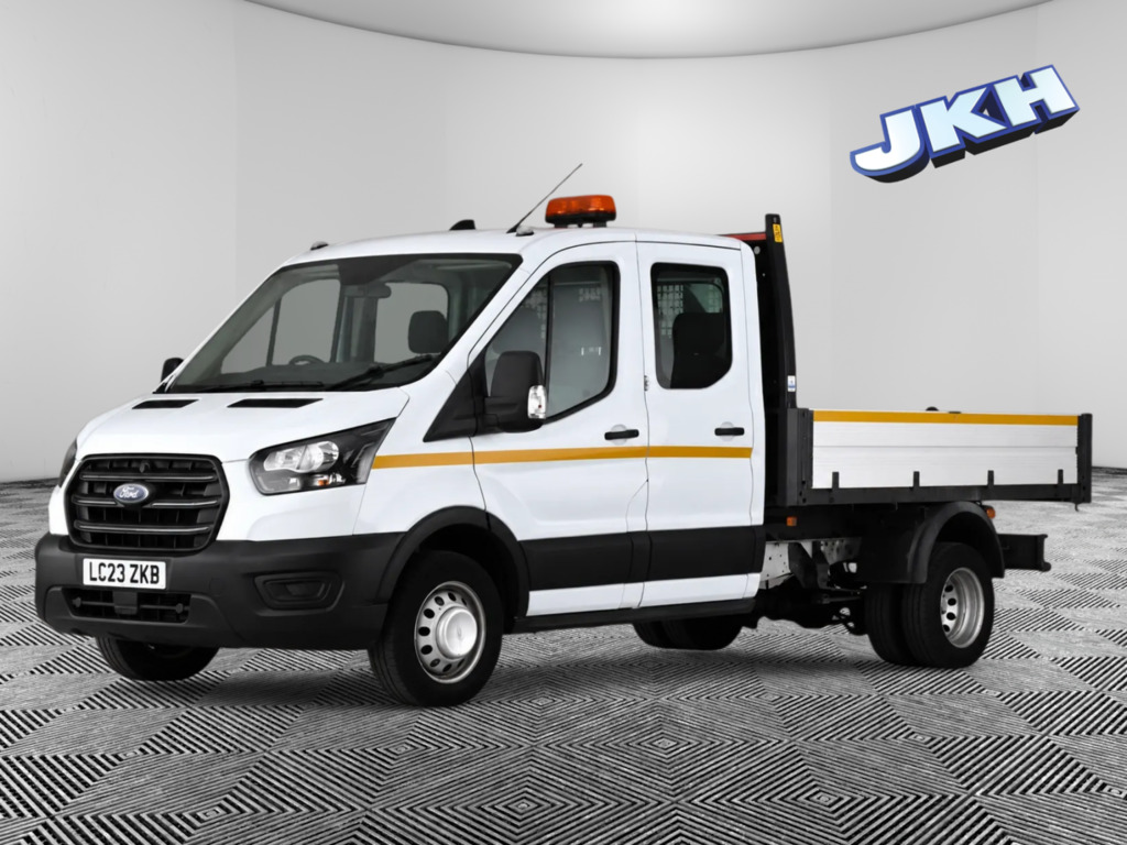 Ford Transit Custom 2.0 Transit Leader Double 350 L3 2.0L Ecoblue 130P LC23ZKB White #2