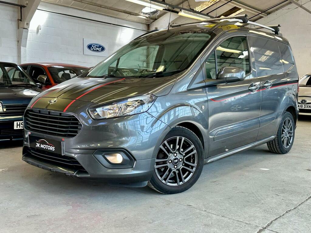 Ford Transit Courier Mpv White #14