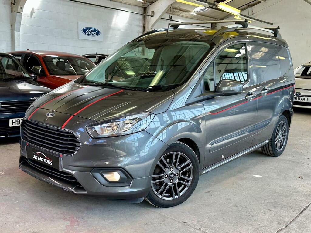 Ford Transit Courier Mpv White #35
