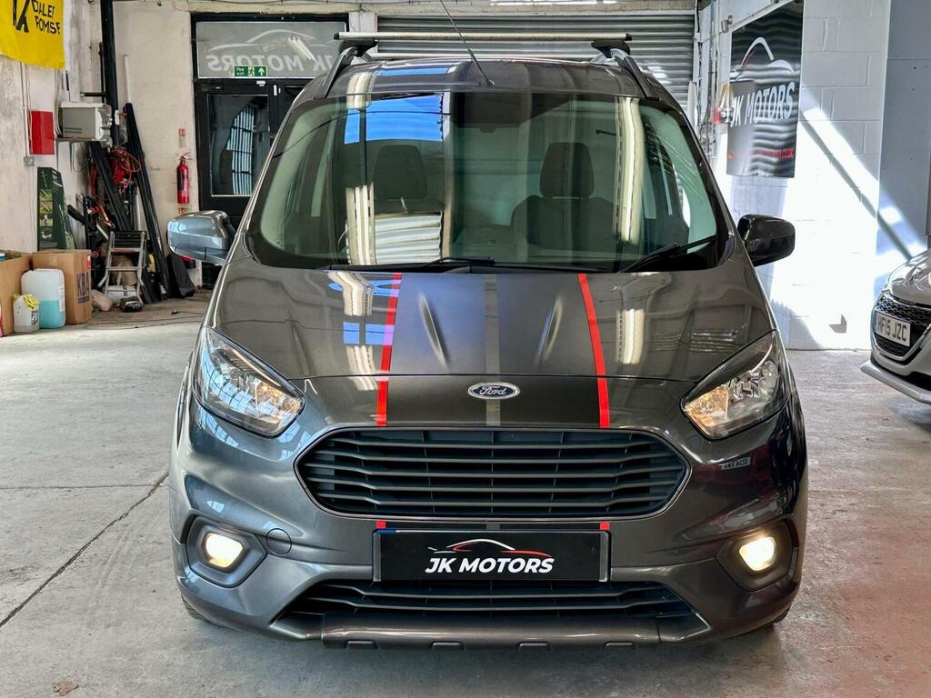 Ford Transit Courier Mpv White #24