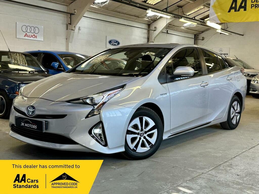 Toyota Prius 1.8 Vvt-h Business Edition Cvt Euro 6 Ss Silver #2