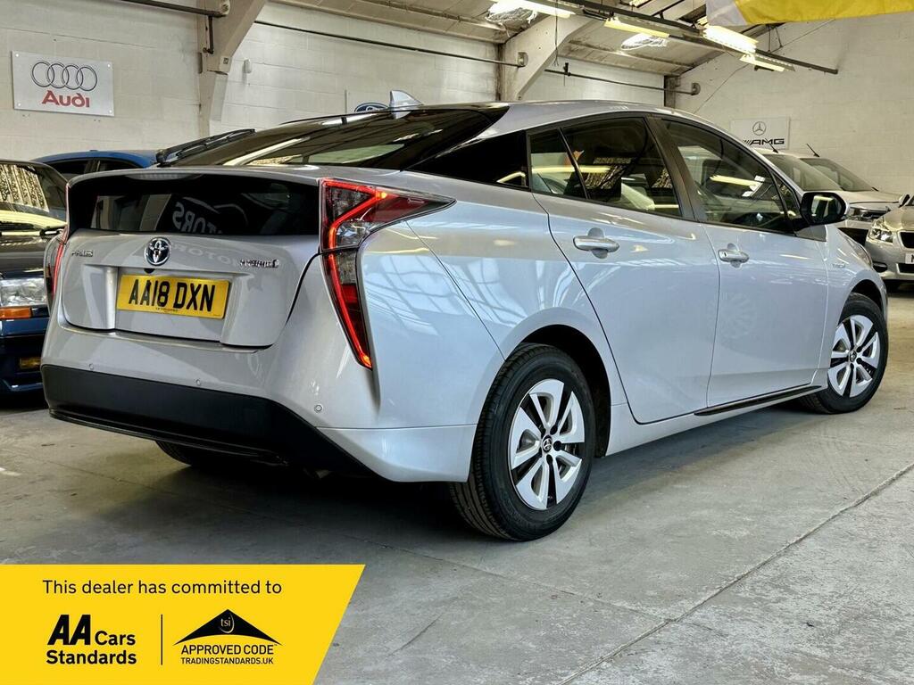 Toyota Prius 1.8 Vvt-h Business Edition Cvt Euro 6 Ss Silver #4