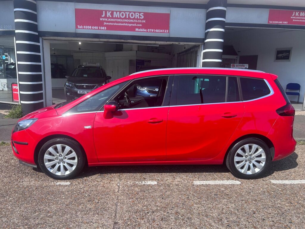 Vauxhall Zafira Tourer Tourer 1.4T 16V Se Euro 5 Silver #7