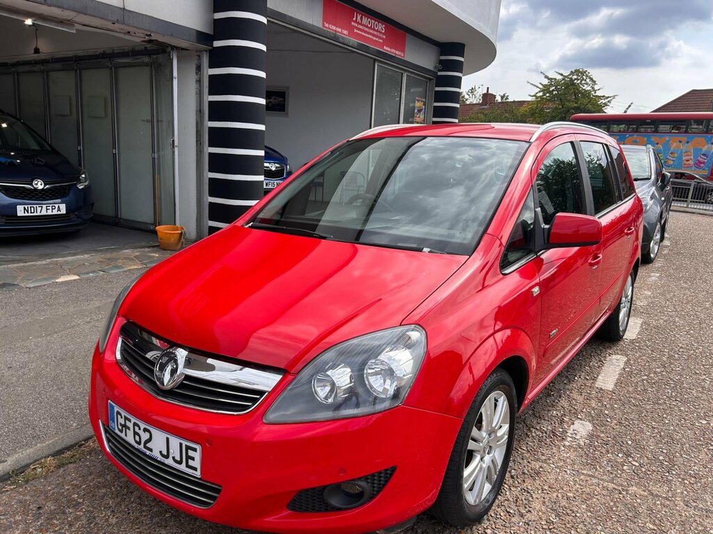 Vauxhall Zafira 1.6 16V Design Euro 5 Snav Red #3
