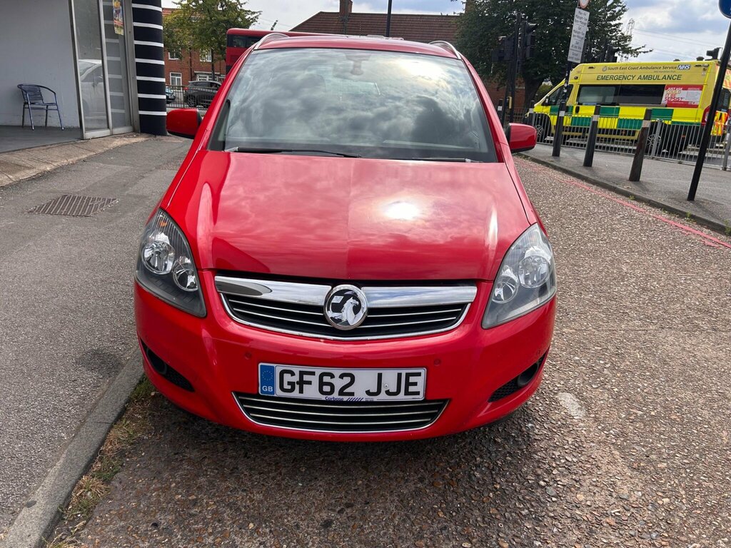 Vauxhall Zafira 1.6 16V Design Euro 5 Snav Red #2