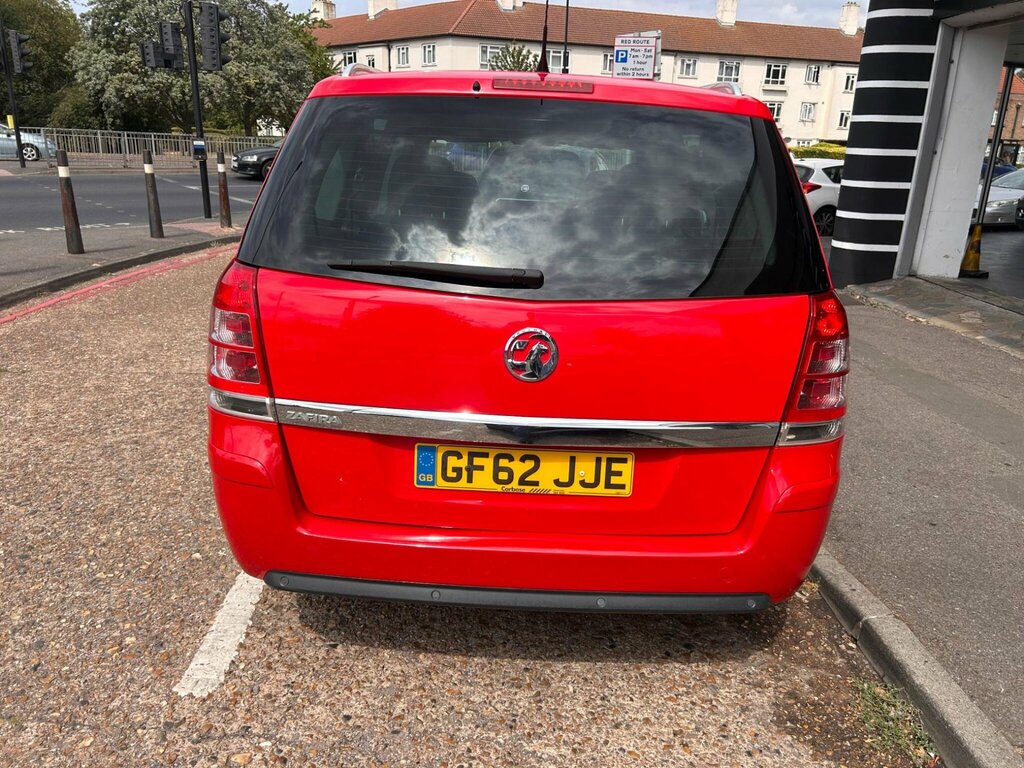 Vauxhall Zafira 1.6 16V Design Euro 5 Snav Red #5