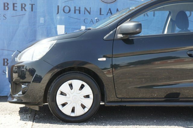 Mitsubishi Mirage 1 Hatchback Black #3