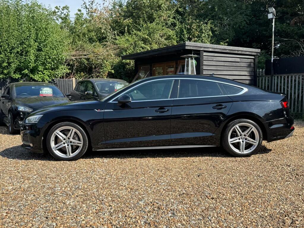 Audi A5 Hatchback 2.0 Tdi Ultra S Line Sportback Euro 6 S KU67KHR Black #6