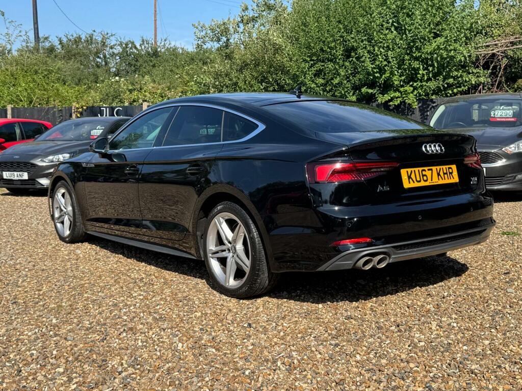 Audi A5 Hatchback 2.0 Tdi Ultra S Line Sportback Euro 6 S KU67KHR Black #2