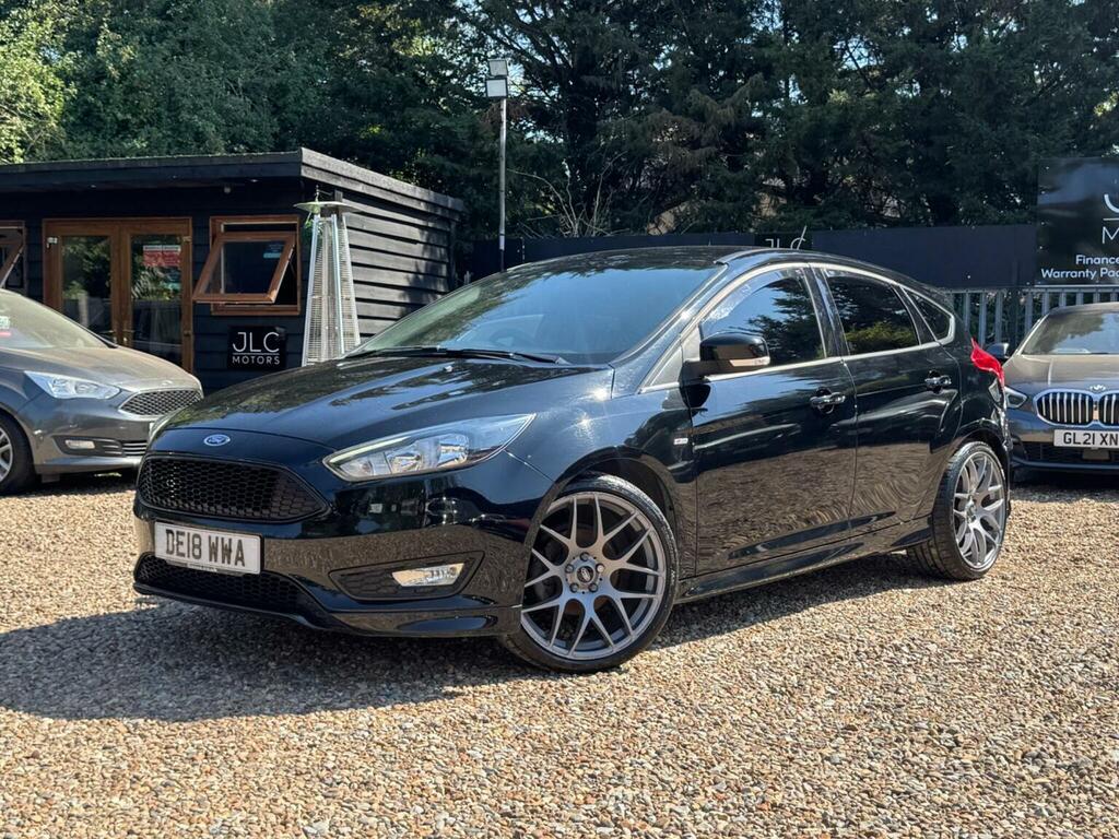Ford Focus Hatchback 1.0T Ecoboost St-line Euro 6 Ss DE18WWA Black #6