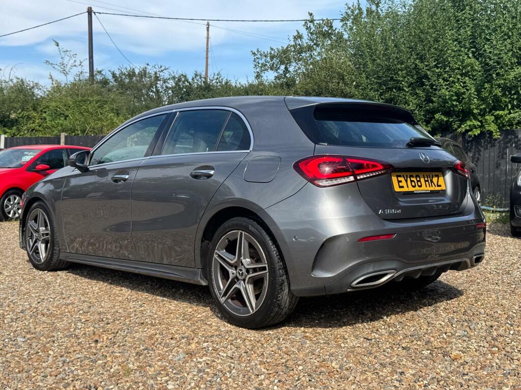Mercedes-Benz A Class Hatchback 1.5 A180d Amg Line Premium 7G-dct Euro EY68HKZ Grey #6