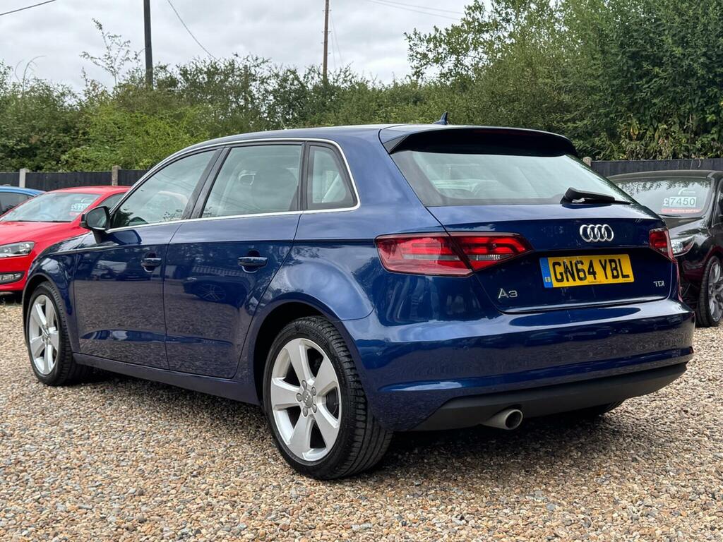 Audi A3 Hatchback 1.6 Tdi Sport Sportback Euro 6 Ss Blue #6