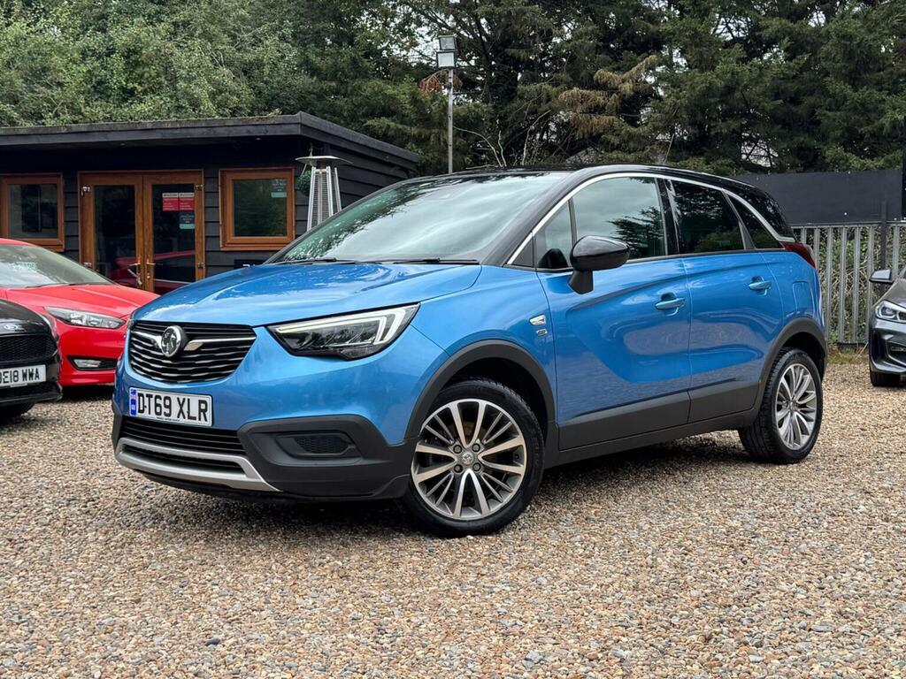 Vauxhall Crossland X Suv 1.2 Turbo Griffin Euro 6 Ss 202069 DT69XLR Blue #3