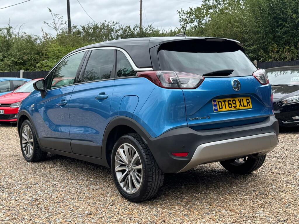 Vauxhall Crossland X Suv 1.2 Turbo Griffin Euro 6 Ss 202069 DT69XLR Blue #2