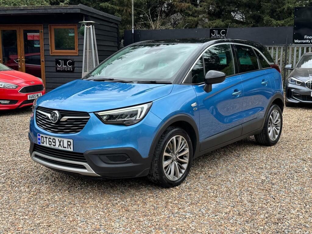 Vauxhall Crossland X Suv 1.2 Turbo Griffin Euro 6 Ss 202069 DT69XLR Blue #5