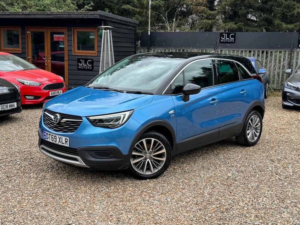 Vauxhall Crossland X Suv 1.2 Turbo Griffin Euro 6 Ss 202069 DT69XLR Blue #4