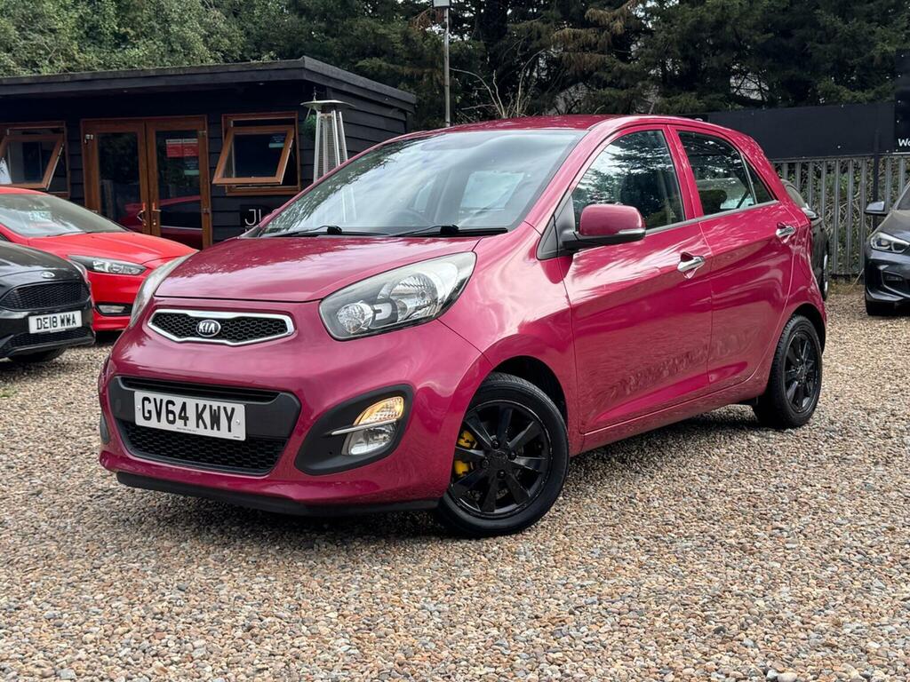 Kia Picanto Hatchback 1.25 Ecodynamics 2 Euro 5 Ss 201 GV64KWY Pink #2