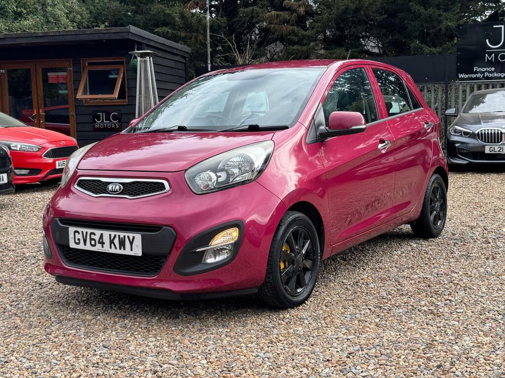 Kia Picanto Hatchback 1.25 Ecodynamics 2 Euro 5 Ss 201 GV64KWY Pink #4