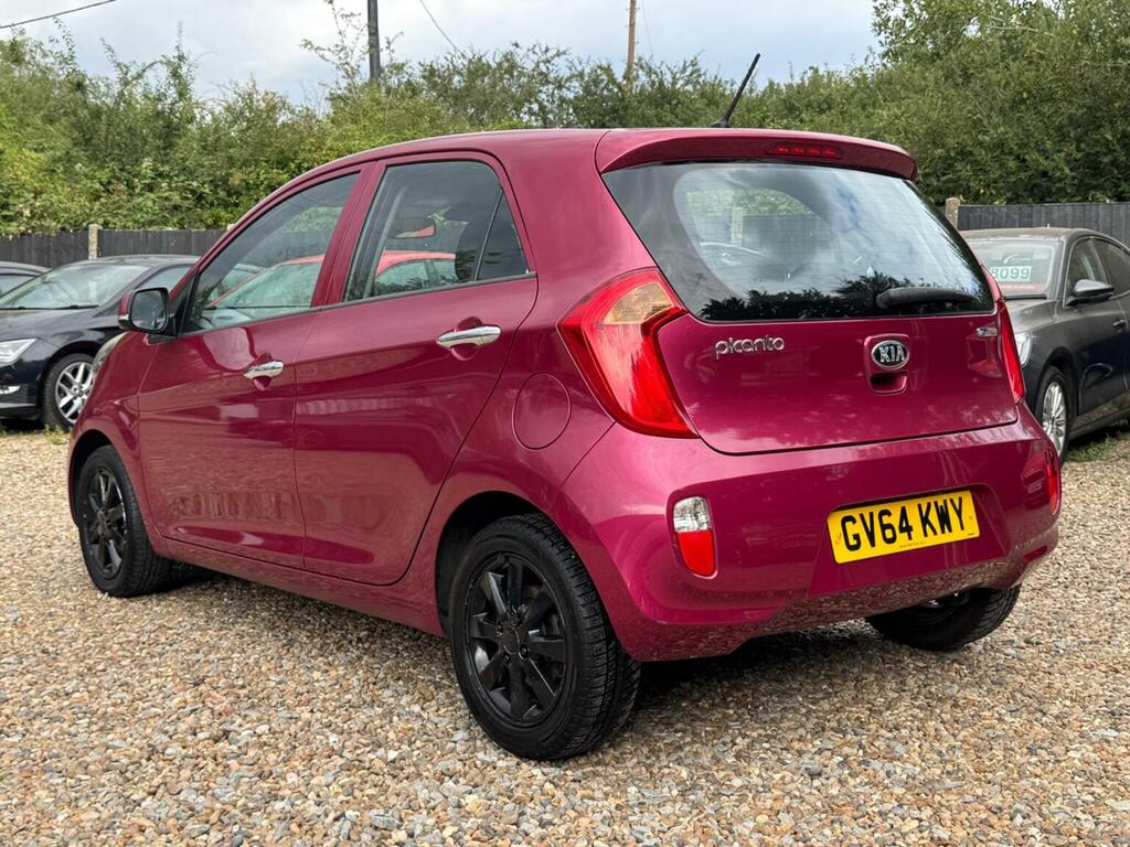Kia Picanto Hatchback 1.25 Ecodynamics 2 Euro 5 Ss 201 GV64KWY Pink #6