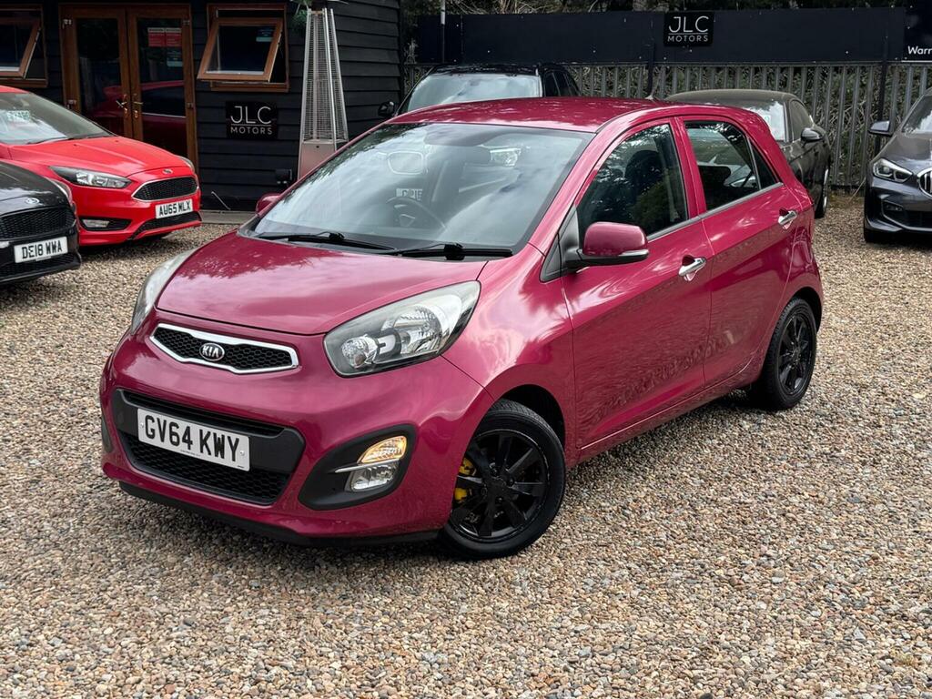 Kia Picanto Hatchback 1.25 Ecodynamics 2 Euro 5 Ss 201 GV64KWY Pink #3