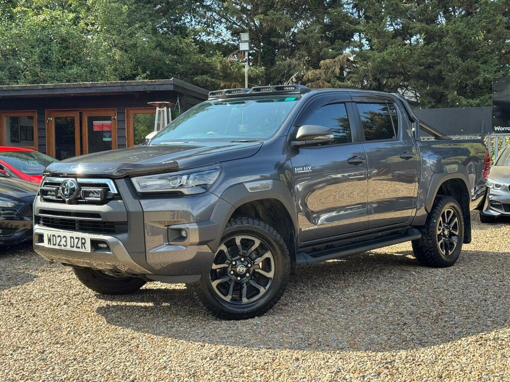 Toyota HILUX Pickup 2.8 D-4d Invincible X 4Wd Euro 6 Ss Grey #5