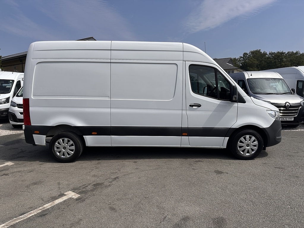 Mercedes-Benz Sprinter 315 Cdi Premium L2h2 Euro 6 150Ps Ac 2023 U2617 KW23OLE White #4
