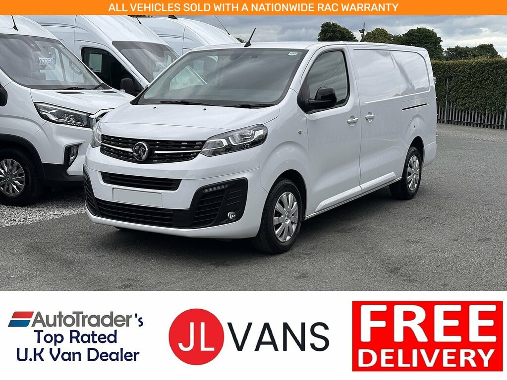 Vauxhall Vivaro Turbo D 2900 Sportive L2h1 Euro 6 2023 U2644 Ule DS72XUR White
